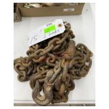 15ft chain w/ 2 hooks