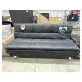 Serta click clack faux leather dream convertible