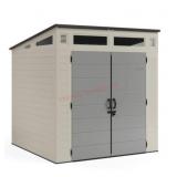Suncast 7ftx7ft resin outdoor shed