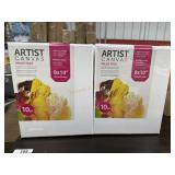 2-10 packs 8x10 canvases