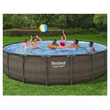 Best way 18ft x 48in pool set