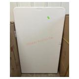 Used cosco 8ft fold in half table