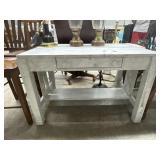 Wooden Accent Table with drawer