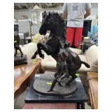 Bronze Bucking Bronco Sculpture