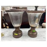 Aluminum Hurrican Candle holder