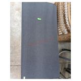 New Dark Grey storage ottoman