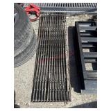 54 inch long metal grates