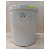 5 GAL USA CROCK CREAM/BROWN INSIDE