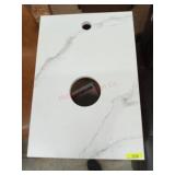 New bathroom cabinet with top