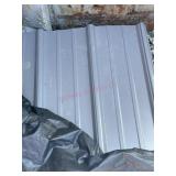 10 sheets 14 foot long slate gray barn metal
