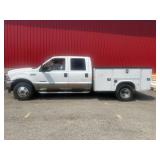 2002 Ford F-350 SD CREW CAB PICKUP   Miles