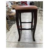 Nail Head trim bar stool