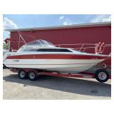 1991 Rinker 250 cabin cruiser.  Runs.