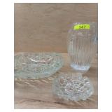 1 LOT -  3 PCS -  LARGE AND SMALL ART DECO