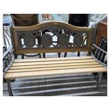 regiala rod iron park bench