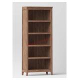 Threshold 72ï¿½ Carson 5 shelf bookcase-walnut