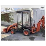 Kubota BX23S 4X4 363 HOURS  mini backhoe, Deisel,