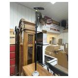 Mobility flexion cane with flashlight