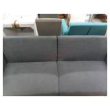 New Grey click clack sofa