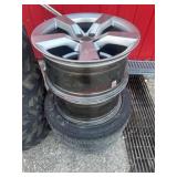 Set of 4 Chevy Camaro rims off a 2010 ss