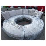 New whicker Sunbrella pato set.  4pcs.