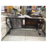 Tile top Metal sofa table