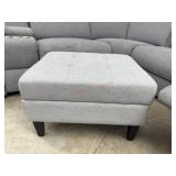 New Grey footstool with storage