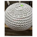 New Cloverly Chunk Knit Pouf