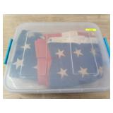 1 LOT - 2 - 3 X 5 AMERICAN FLAG 48 STARS -