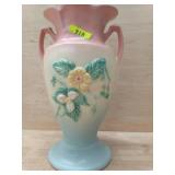 APPROX 13" H - HULL HMT URN VASE - U.S.A.