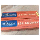 1 LOT - 2 BOXES - ALADDN LOX-ON CHIMNEY - FOR