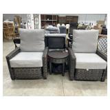 New Lazy Boy 3pc patio set, chairs recline