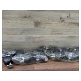 Box of assorted chair wheels