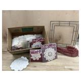 Misc Doilies, Craft Supplies
