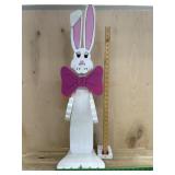 Wooden White Easter Bunny