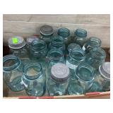 17 x ball jars