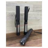 3 x flashlights