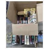 Box of paper back books