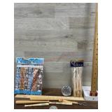 Mini baseball bat set, individual mini baseball