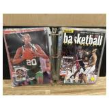 Binder of Basketball Monthly Magazines