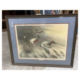 18x24 Before the North Wind print matted and