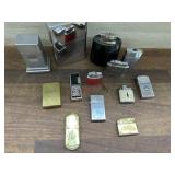 Box of assorted lighters