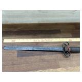 Wooden handle knife