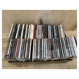 Flat of 64 music CDs  Most Rock music