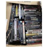 Box of approx 48 DVD movies