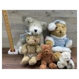 5 x teddy bears