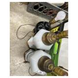 3- Table lamps with no shades