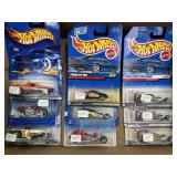 Hot Wheels - 9 Pack - Some Die Cast Metal/Plastic