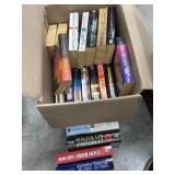 Box of paper back books