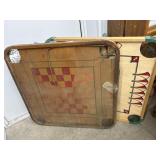 2- Old wood multi game boards